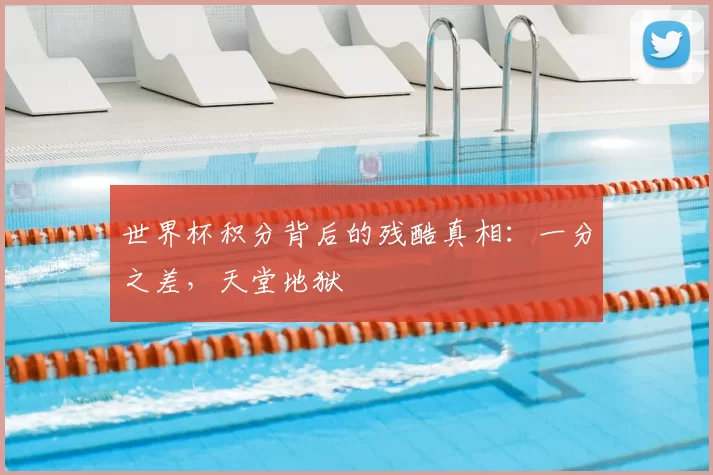 世界杯积分背后的残酷真相:一分之差,天堂地狱