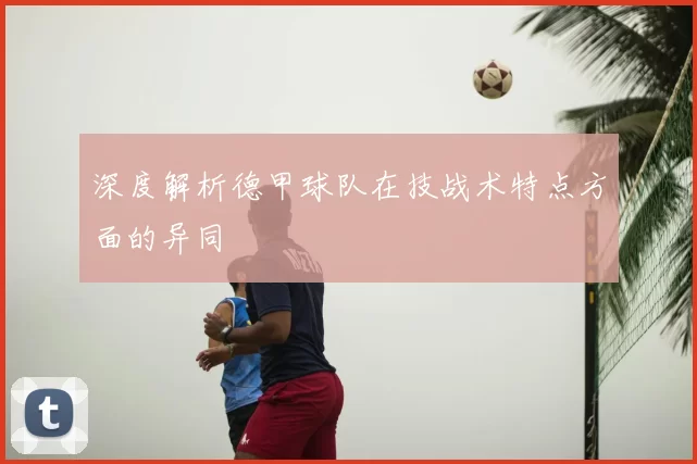 深度解析德甲球队在技战术特点方面的异同